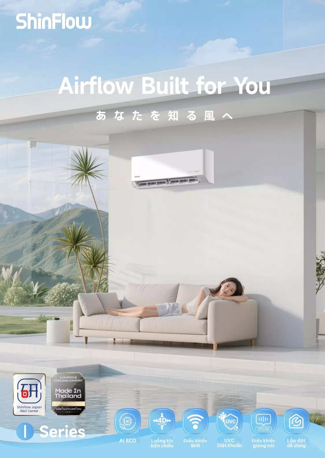 Máy lạnh ShinFlow tản nhiệt siêu nặng - chất lượng vượt trội.