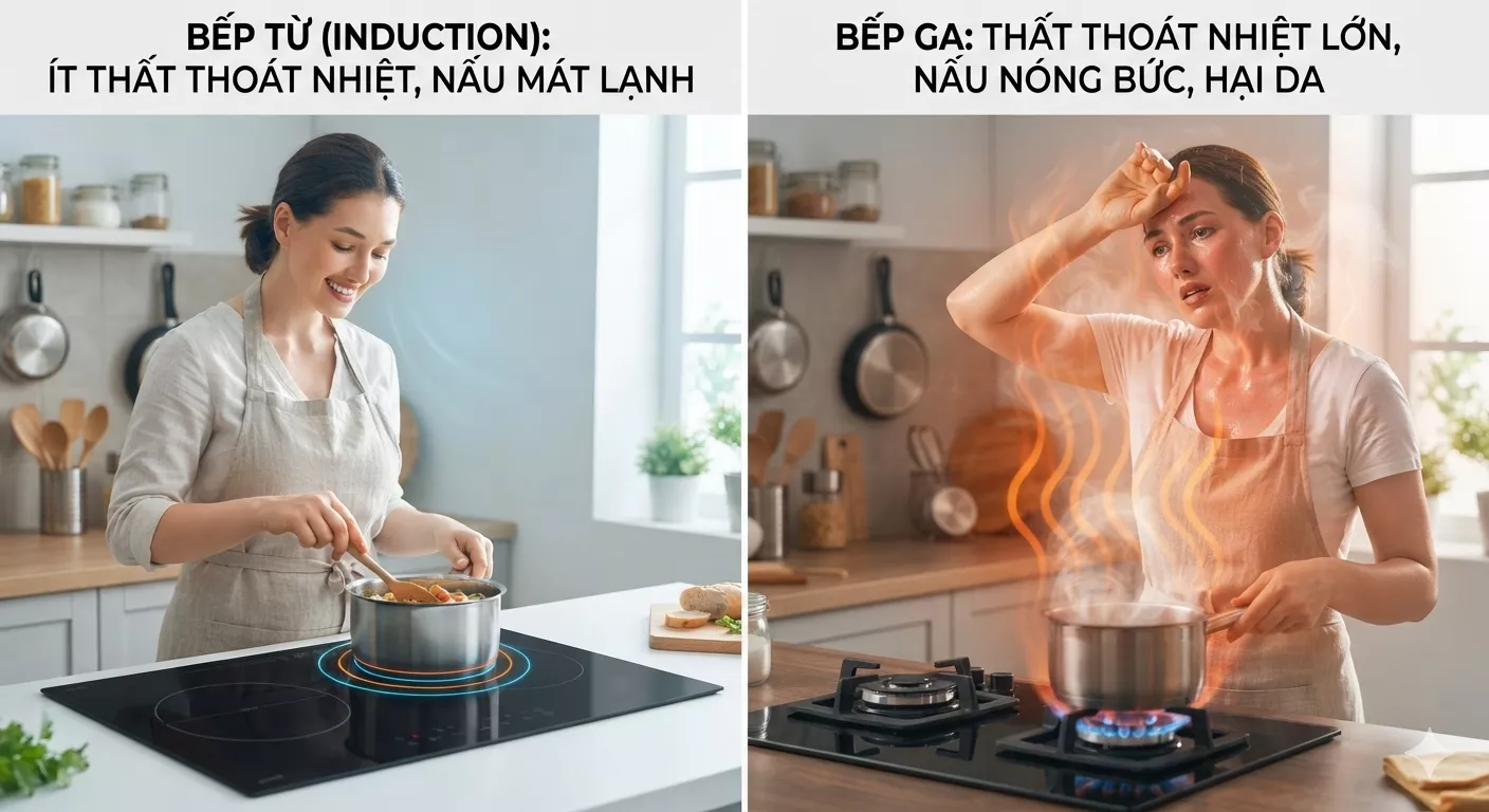 3 Lý do để bạn cho bếp từ