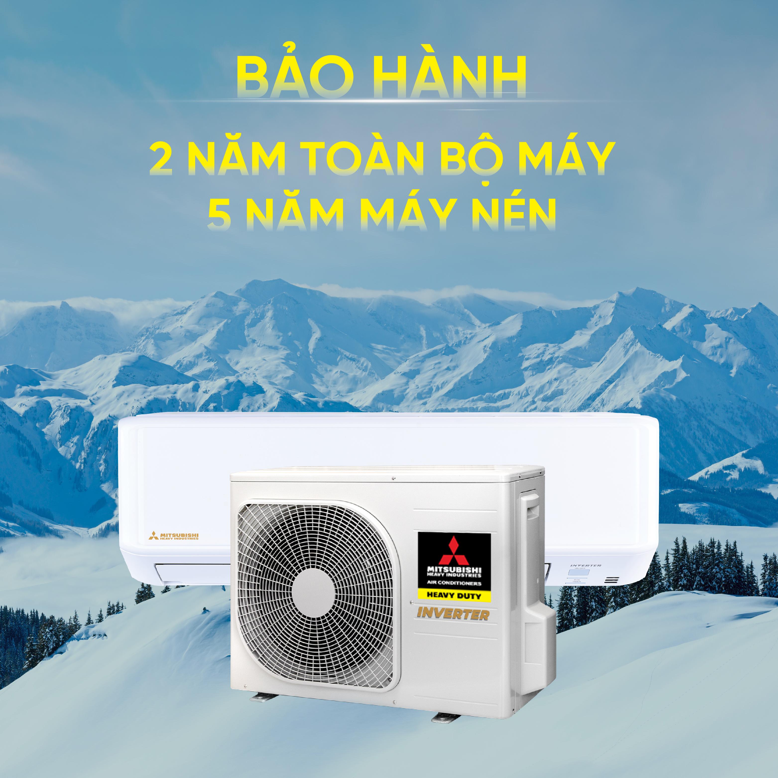 Bảo hành máy lạnh mitsu yzp