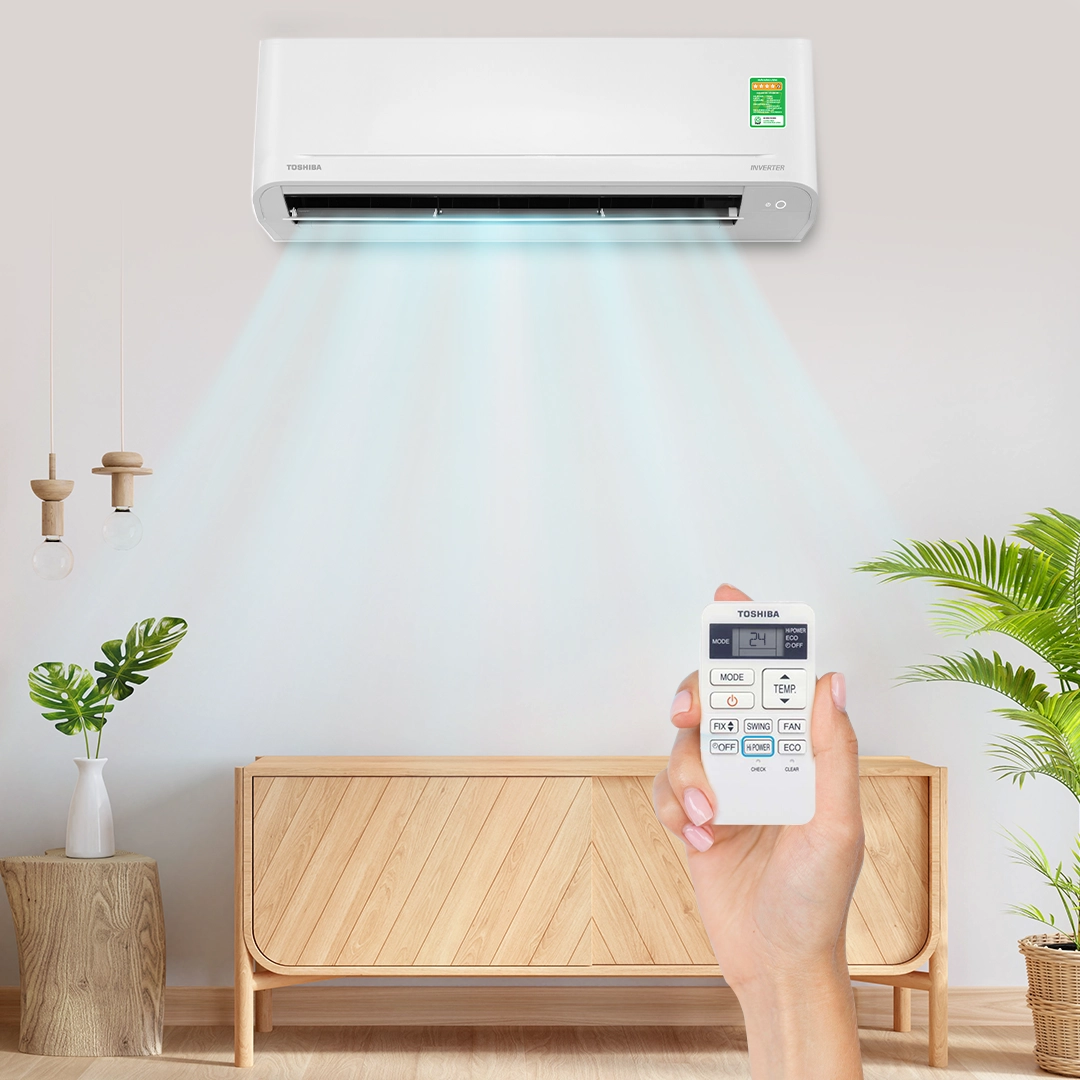 Hi Power làm lạnh nhanh - máy lạnh Toshiba