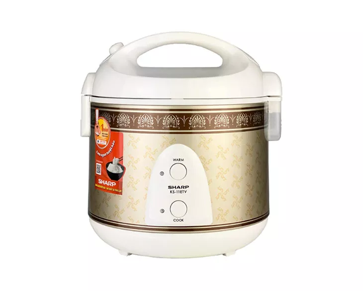 Nồi cơm nắp gài Sharp KS-11ETV 1 lít