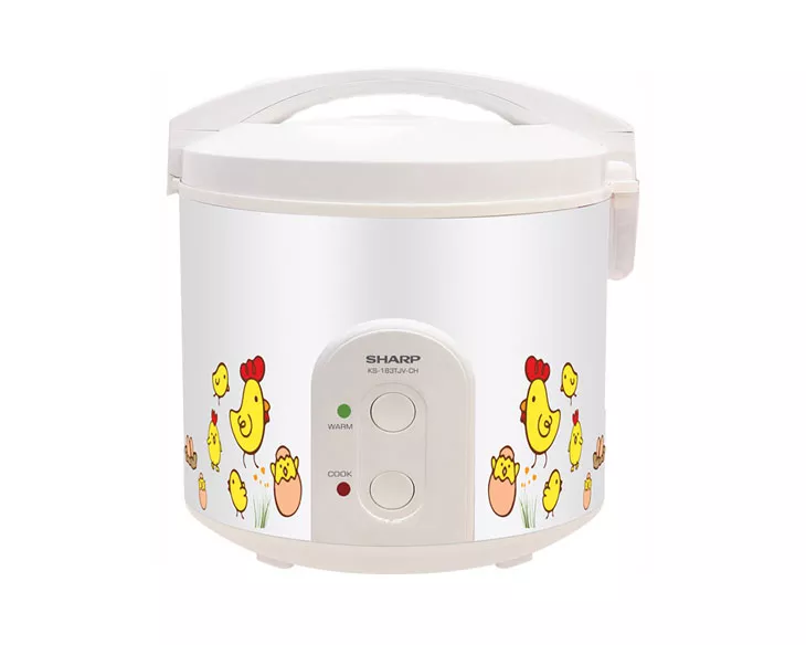 Nồi cơm nắp gài Sharp 1.8 lít KS-183TJV-CH