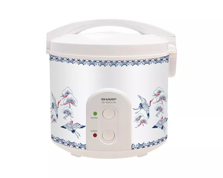 Nồi cơm nắp gài Sharp 1.8 lít KS-183TJV(CR)