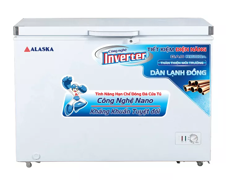 Tủ Đông 1 cánh Alaska Inverter BD 400CI