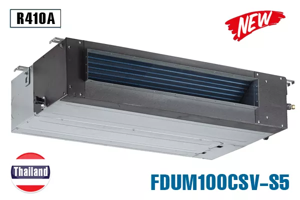 Máy lạnh giấu trần ống gió Mitsubishi Heavy FDUM100CSV-S5 4.0 HP (4 Ngựa) - 3 pha điều khiển không dây