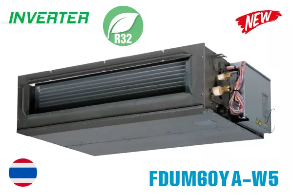 Điều hòa giấu trần nối ống gió Inverter Mitsubishi Heavy FDUM60YA-W5/FDC60YNA-W5 điều khiển dây RC-E5