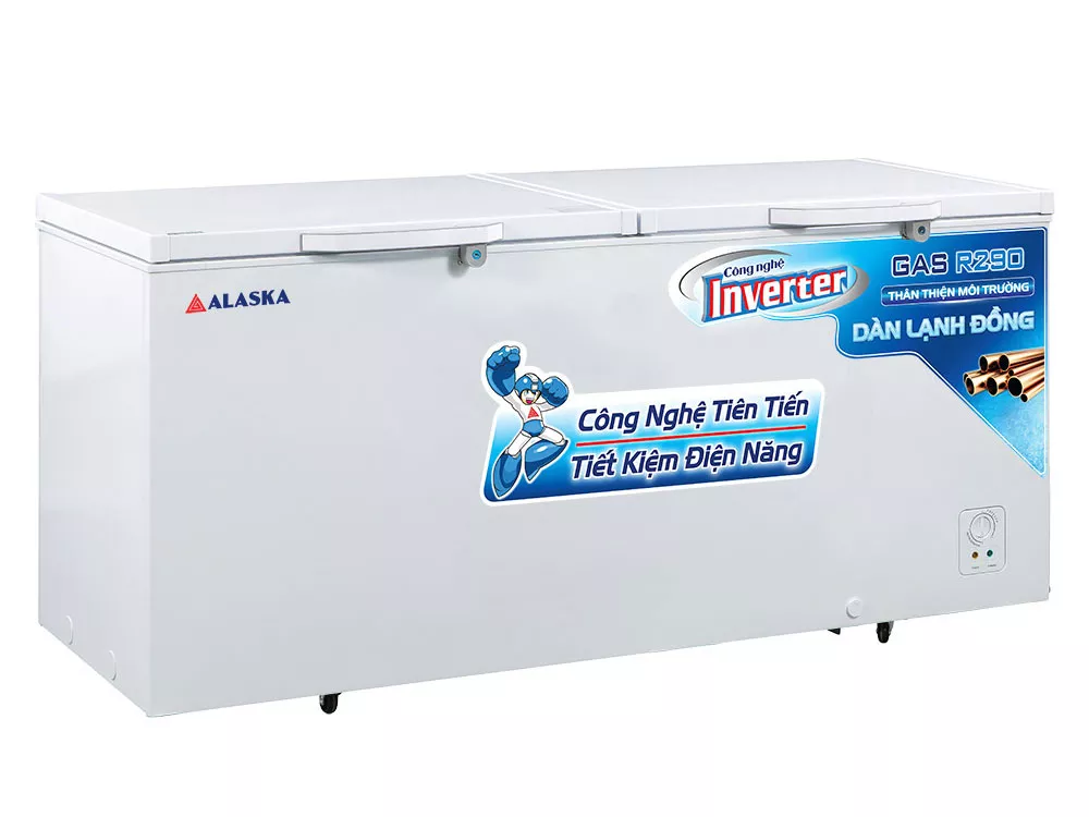 Tủ Đông 2 cánh Alaska Inverter HB-890CI