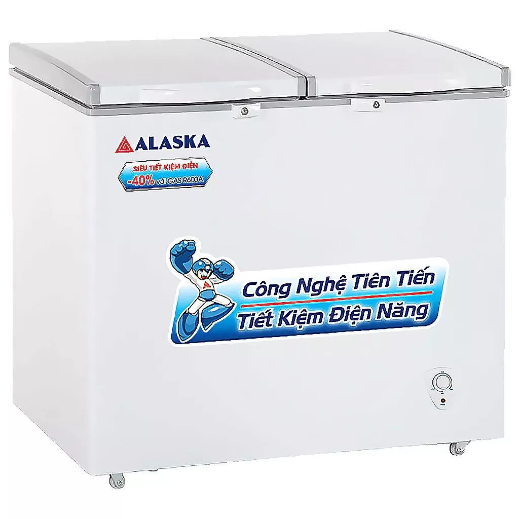 Tủ đông mát 2 cánh Alaska BCD-4568N
