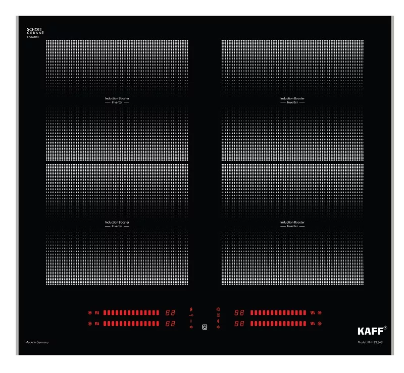 Bếp từ kết hợp hồng ngoại 4 lò Kaff KF–HIDE868I