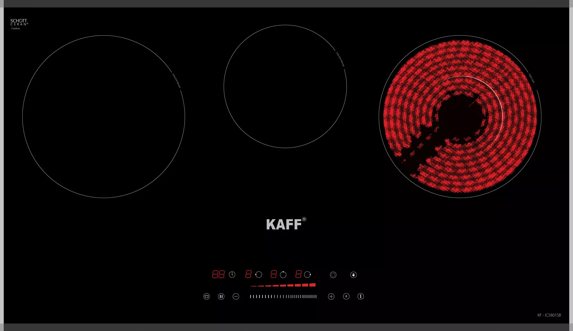 Bếp điện từ Kaff KF-IC5801SB