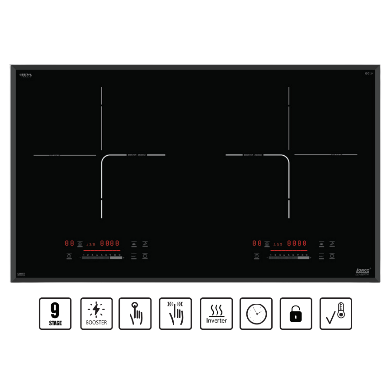 Bếp từ đôi Lorca LCI-667TH Bếp từ đôi Lorca LCI-667TH
