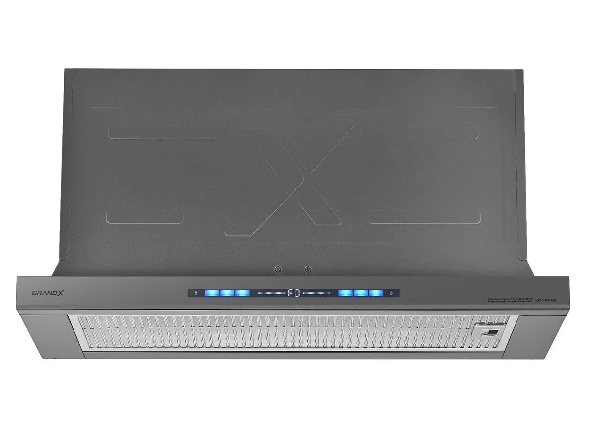 Máy hút mùi âm tủ, tự động mở cửa GrandX GX H70F75G