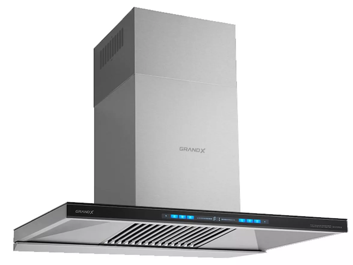 Máy hút mùi áp tường chữ T GrandX GX H90T81B GX H90T81SB