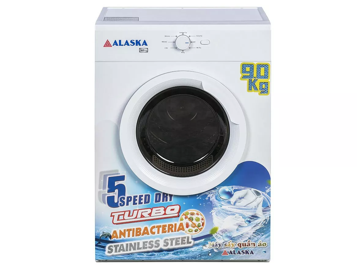 Máy sấy quần áo Alaska MS 95 - 9kg