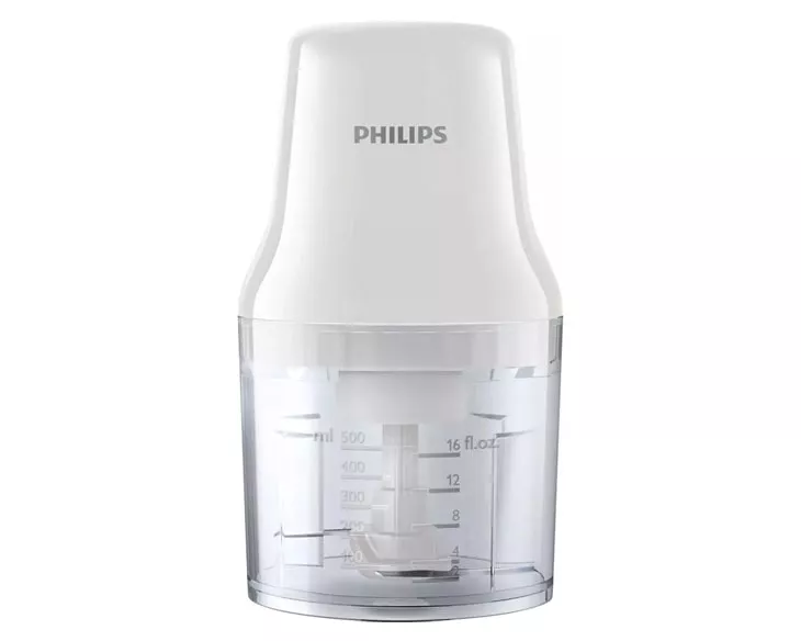 Máy xay thịt mini Philips 0.5 lít HR1393/00