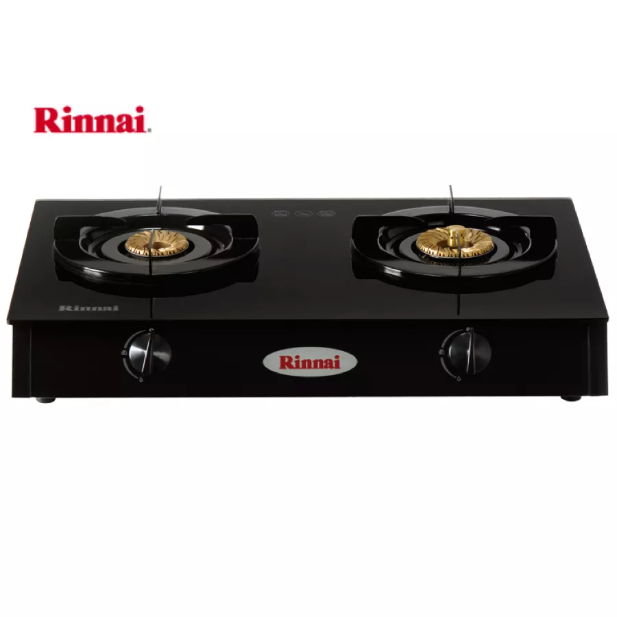 BẾP GAS RINNAI RV-6DOUBLE GLASS(B)