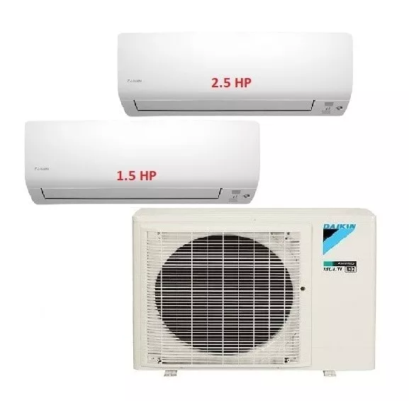 Máy Lạnh Multi Daikin Inverter 1 Dàn Nóng 3.5 HP + 2 Dàn Lạnh Treo Tường 1.5 HP – 2.5 HP