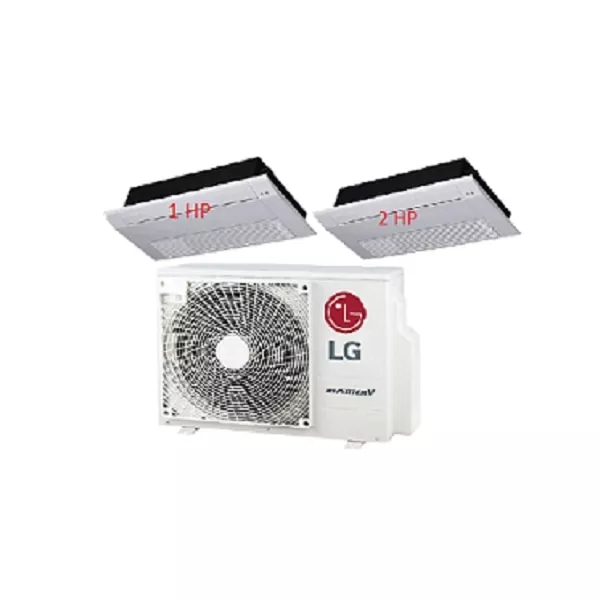 Máy Lạnh Multi LG 1 Dàn Nóng 3 Hp + 2 Dàn Lạnh Âm Trần 1 Hướng 1 Hp - 2 Hp