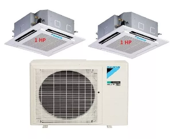 Máy Lạnh Multi Daikin Inverter 1 Dàn Nóng 2 HP + 2 Dàn Lạnh Âm Trần 1 HP