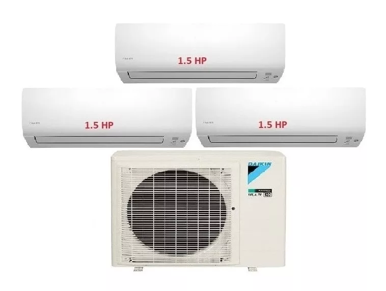 Máy Lạnh Multi Daikin Inverter 1 Dàn Nóng 4 HP + 3 Dàn Lạnh Treo Tường 1.5 HP