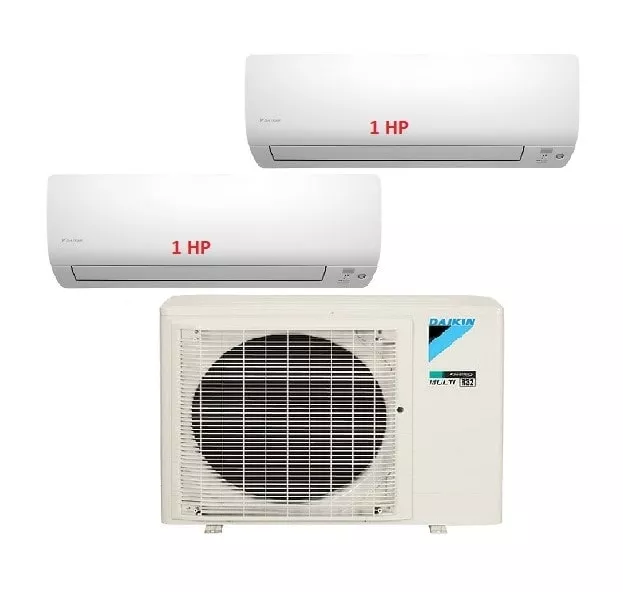 Máy Lạnh Multi Daikin Inverter 1 Dàn Nóng 2 HP + 2 Dàn Lạnh Treo Tường 1 HP